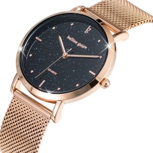 Bullion Gold Seamless Dial - Rose Gold and Black