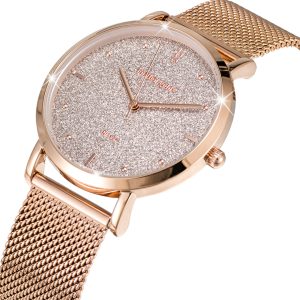 Bullion Gold Seamless Dial - Rose Gold and White