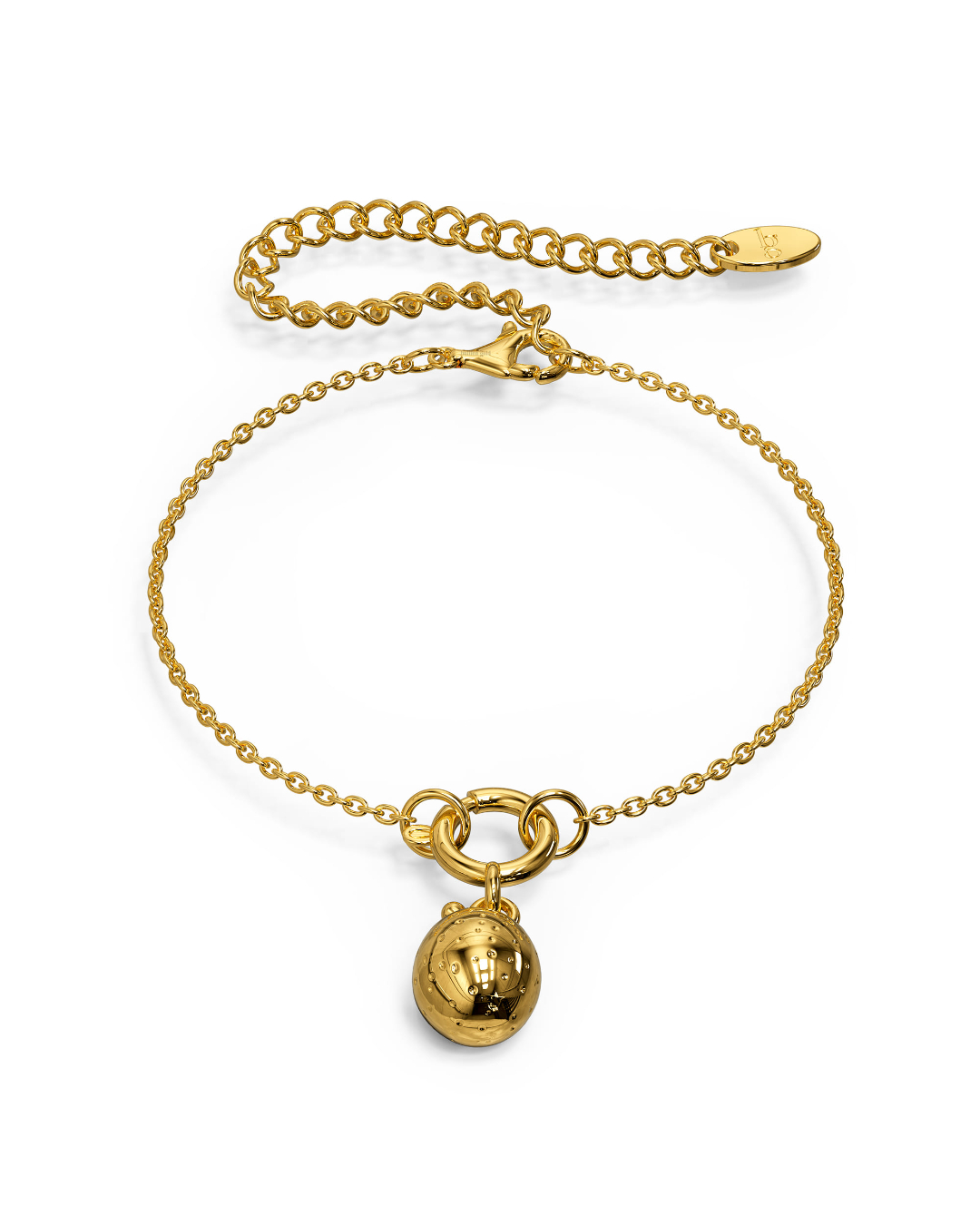 Passion Fruit Gold Charm Bracelet